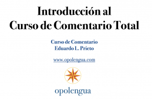 Introducción al Curso de Comentario Total